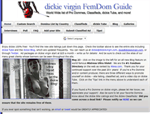 Tablet Screenshot of dickievirgin.com